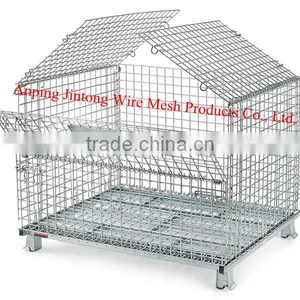 Foldable Steel Wire Container thumbnail-1