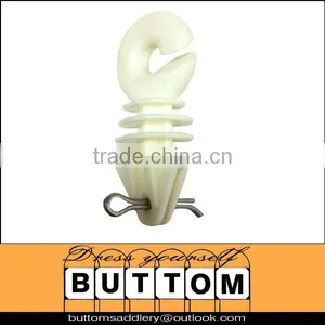 Electric Fence Ring Insulator Horse Fence Ring Insulator for Electric Horse Fence,white thumbnail-1