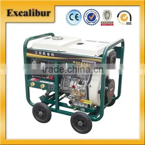 5.5kw Portable Open-frame Diesel Welder Generator Made in China thumbnail-1