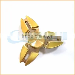 2017 New Tri-Spinner Fidgets Toys Copper Triangle Finger Gyro thumbnail-6