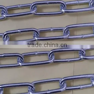 High Quality Din763 Standard Welded Long Link Chain thumbnail-1