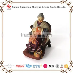 2015 Handmade Crafts Resin Grandma Figurine thumbnail-1