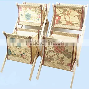 Wood Shelf Hanging Storage Baskets/magazine Rack Newerpaper Rack thumbnail-3
