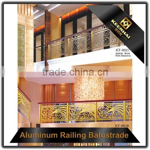 Luxury Design Indoor Balcony Aluminum Handrail Railing for Hotel and Villa thumbnail-5