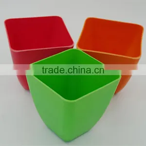 Indoor Bamboo Fiber Plant Flower Pot thumbnail-2