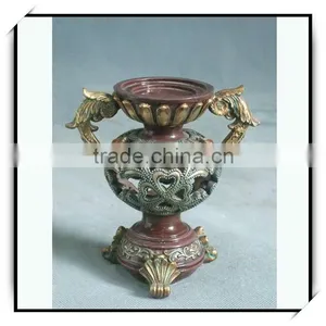 New Mini High Grade Polyresin Candle Holder thumbnail-1