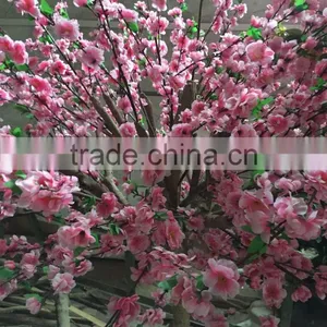 Artificial Cherry Flower Tree Artificial Tree Silk Cherry Branch Home Decoration Faux Cherry Blossom thumbnail-3