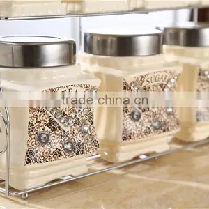 Fashion Design Ceramic Canister Set thumbnail-5