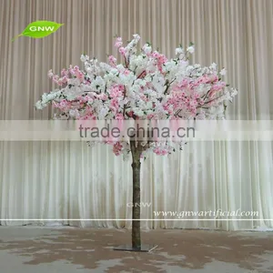 GNW BLS1605005 Cherry Blossom Dry Tree Wedding Decoration Trees With Wood Stand thumbnail-1