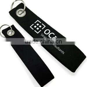 New Hot Sale 2017 Innovative Logo Decor Design Key Ring Product Promotional Gift Craft Felt Tape Measure Keychain Made in China thumbnail-1