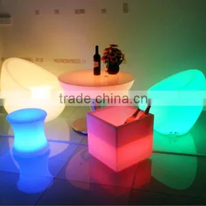 Clear Acrylic Desk Chair/led Bar Table/led Furniture thumbnail-1