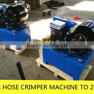 FY68 Hydraulic Hose Fitting Crimping Machine Hoses 1/4" to 2" With 10 Free Dies thumbnail-3