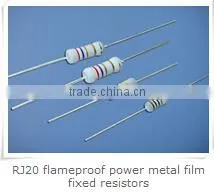 RJ20 Flameproof Power Metal Film Fixed Resistor thumbnail-1