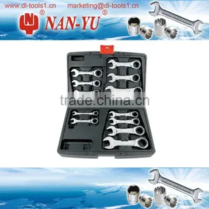 12PCS Teeth Ratchet Handle Wrench Set thumbnail-1