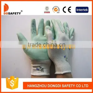 DDSAFETY Nitrile Coated Gloves 13 Gauge Nylon Polyester thumbnail-1