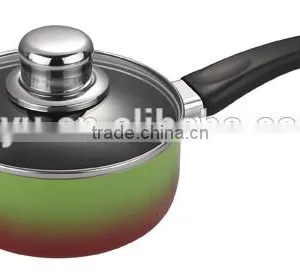 8pcs Rainbow Color Changing Aluminum Nonstick Cookware Set thumbnail-2