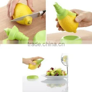 2PCS Fruit Citrus Lemon Lime Orange Stem Sprayer Set Green thumbnail-1