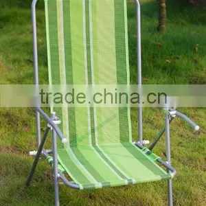 High Backrest Folding Beach Chair thumbnail-1