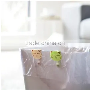 2015 New Small Plastic Garbage Can Clip Holder Diy Mini Cat Plastic Clips thumbnail-1