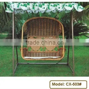 Outdoor Rattan Hanging Lounger Furniture thumbnail-1