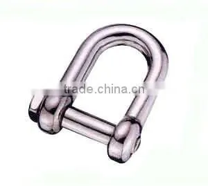 Stainless Steel Square Head Pin D Shackle thumbnail-2