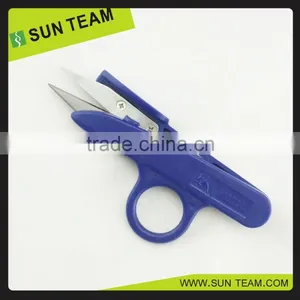 ST003 4.5" FDA Durable Plastic Handle Cotton Yarn Cutting Scissors thumbnail-4
