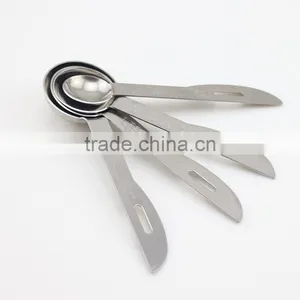 Stainless Steel 4pcs Measuring Spoon Tools thumbnail-5
