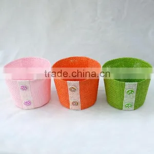 Paper Flower Pot Paper Mesh Flower Pot Paper Pot Cover thumbnail-1