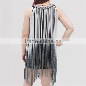 Best Selling Charming Tie Dye Tassel Dress thumbnail-2