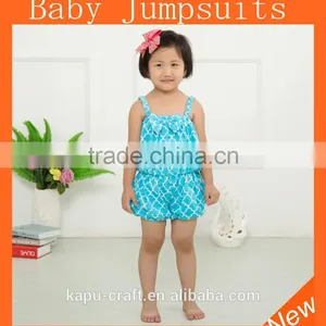 2015 New Fashion Baby Clothes Funny Newborn Baby Romper Boutique Polka Dot Jumpsuit thumbnail-1