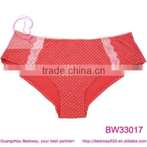Hot Sex Girl Photo of Sex Red Polka Dot Underwear thumbnail-1