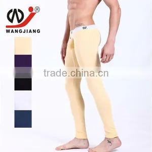 Skin Color Men Long Johns /Casual Pants Tight Trousers thumbnail-1