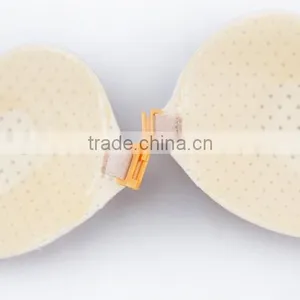Push up Mature Hot Sexy Nude Invisible Sexy Clear Silicone Bra thumbnail-4