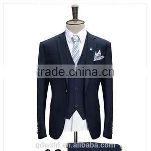 Bespoke Suit Dress Sample Formal Tailor Made Slim Fit Suits For Men thumbnail-4