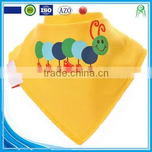 China Printing Cotton Custom Absorbent Dribbler Bandana Baby Bibs Wholesale thumbnail-1