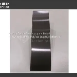 304 Light Unfingre Print Stainless Steel Sheet,HL Black Titanium Stainless Steel Plate thumbnail-4
