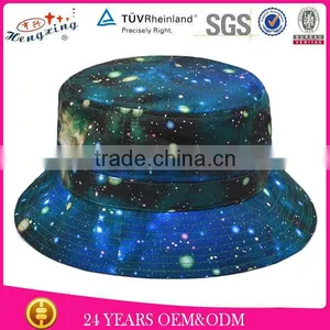 Sombrero Del Cubo Fashion Style Hat Blank Bucket Hat Cap Custom Galaxy Cheap Bucket Hat/cap thumbnail-1