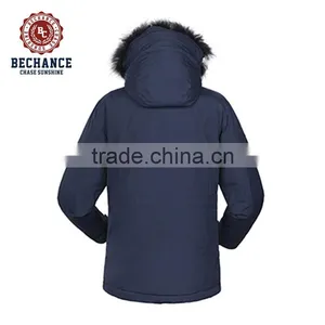 OEM Design Down Jacket for Winters Women With Fur Hood thumbnail-3