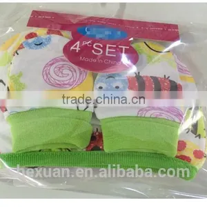 OEM or Stocked ,4pcs/set Newborn Baby Double Hat, 2 Pieces + Protective Gloves, 2 Pairs of Cotton, 4 Pcs Each Set thumbnail-5