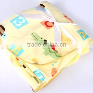 Premium Reversible Knitted Baby Blankets thumbnail-3