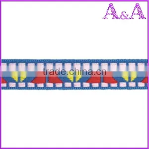 Factory Supply Fashion Jacquard Custom Woven Nylon Elastic Tape thumbnail-5