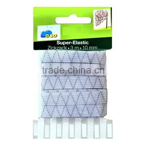 D&D Zickzack China Wholesale Market Agents Green Elastic With Rubber Grip thumbnail-1