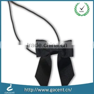 Handmade Popular Satin Smooth Ribbon Bows With Elastic Loop thumbnail-3