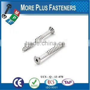 Made in Taiwan Bronze Plated Stainless Steel Zinc Finish Decking Screw thumbnail-3