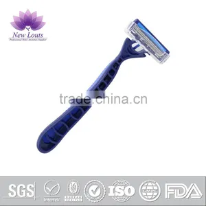 Hot Sell Triple Blade Metal Handle System Razor thumbnail-1