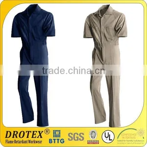 100% Cotton Non-FR Tropical Short Sleeve Coverall thumbnail-1