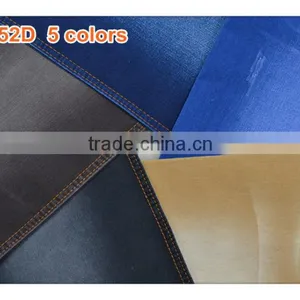 B2952D Series Hot Sale Satin Denim Fabric for Women Jeans thumbnail-6
