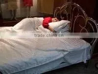 Pure White Mixed Linen/Cotton Bedding Linen thumbnail-1