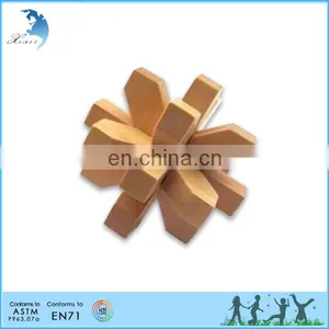 Promotional Eco-friendly Toys for Children or Adult 3D WoodenJigsaw Puzzle thumbnail-2
