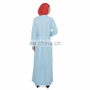 Factory Price Custom Your Turkish Abaya Fabric Material,new Design Linen Abaya Models Dubai thumbnail-3